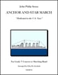 Anchor and Star March Concert Band sheet music cover